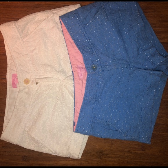 Lily Pulitzer Eyelet Shorts - Picture 2 of 3